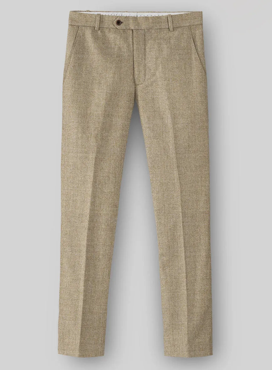 Naples Pine Tweed Pants Comfort and Luxury Luxury Office Style