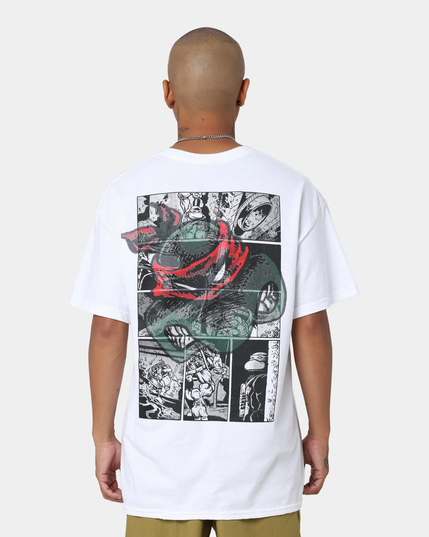 Minimalist purity American Thrift American Thrift x Teenage Mutant Ninja Turtles Comic Book T-Shirt White