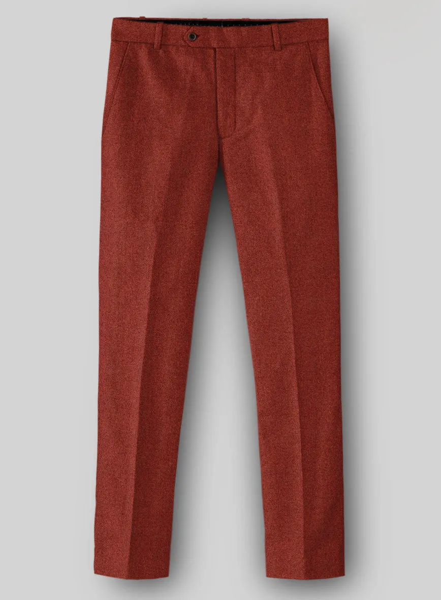 Timeless Cut Naples Rustic Dapper Tweed Pants