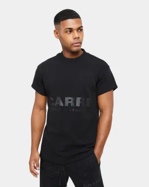 Carre Premium Motion Mockneck T-shirt Black Outdoor Comfort Style