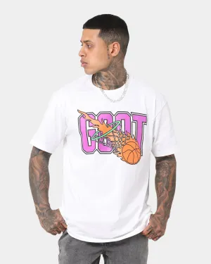 Active Outfit Goat Crew Goat Swish Logo T-Shirt White