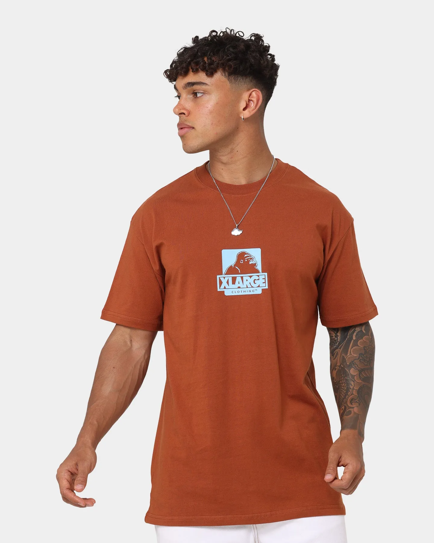 X-Large 91 T-Shirt Clay Casual Layering Wear