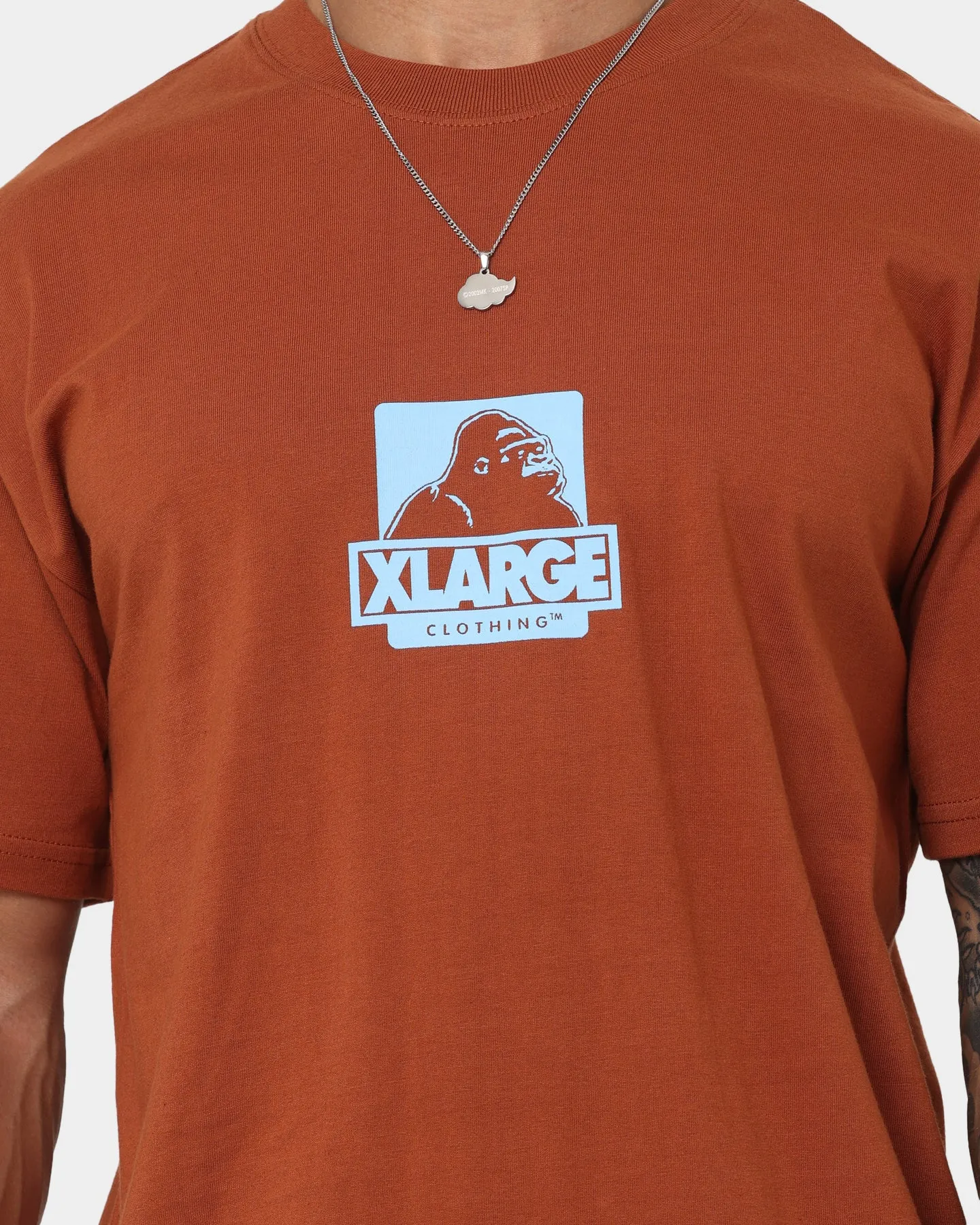 Seam Free Back X-Large 91 T-Shirt Clay