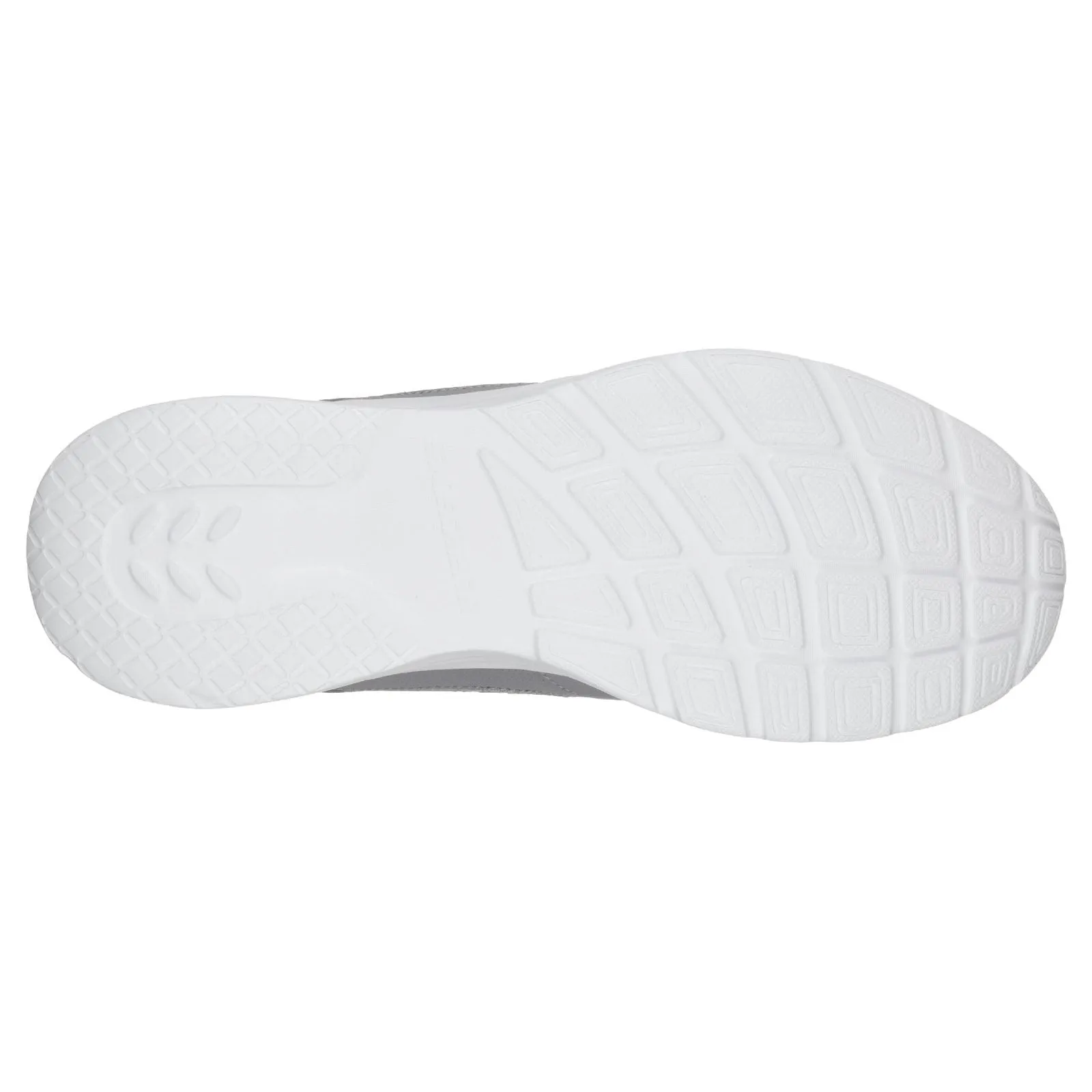 Skechers Mens Dynamight 2.0 Lace Up Memory Foam Trainer Grey Hygiene Coating Durable Fabric