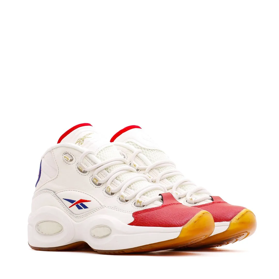 Reebok Classics Basketball Men Question Mid Allen Iverson White Red Blue GZ7099 Lightweight Sole