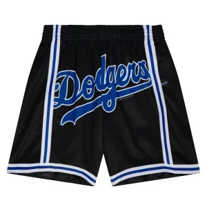 Mitchell & Ness Big Face Shorts Los Angeles Dodgers (Black) Prince Core Comfort Wear