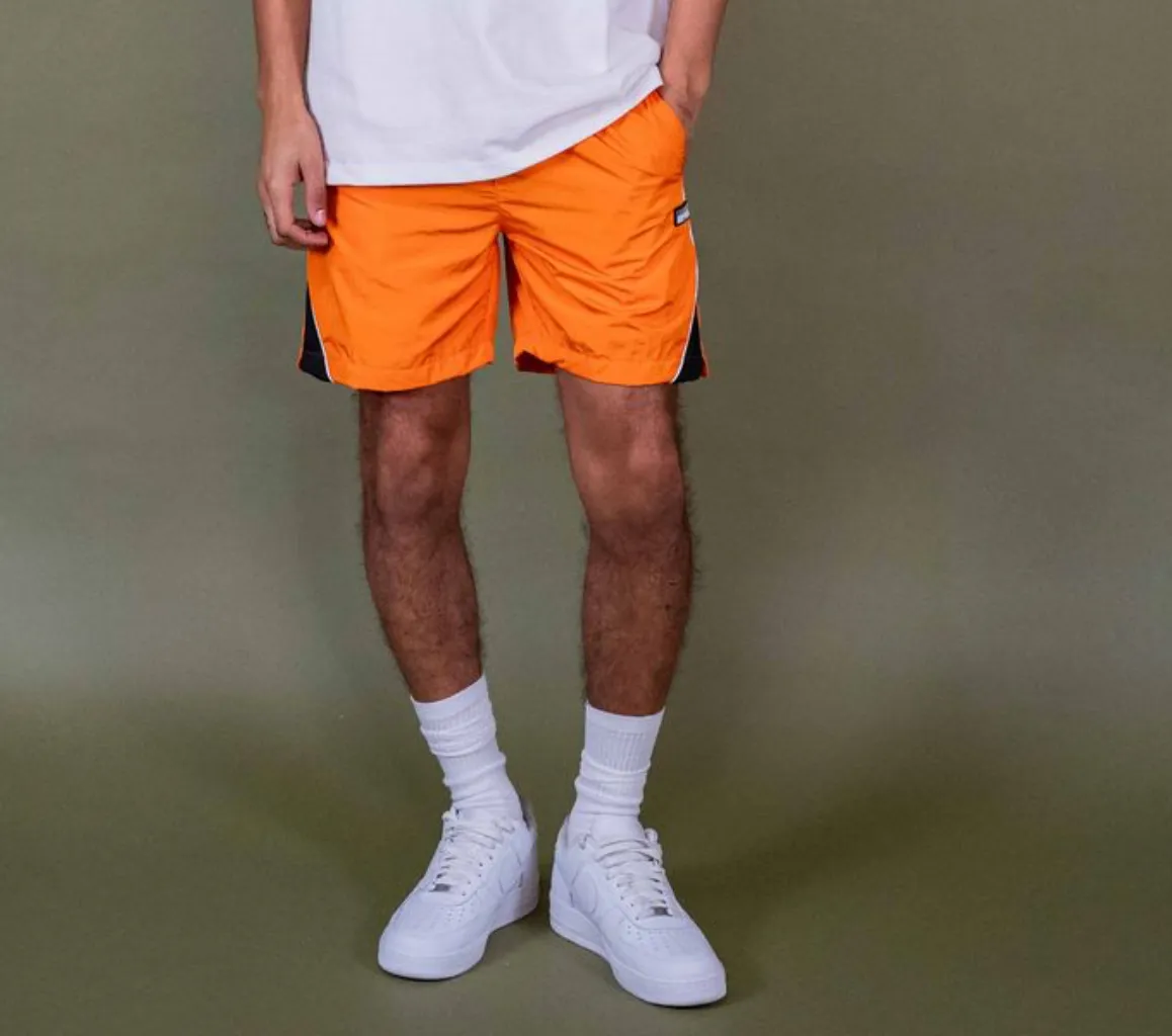 Earth Fit CoolingChannelFabric EPTM DERBY SHORTS (Orange)