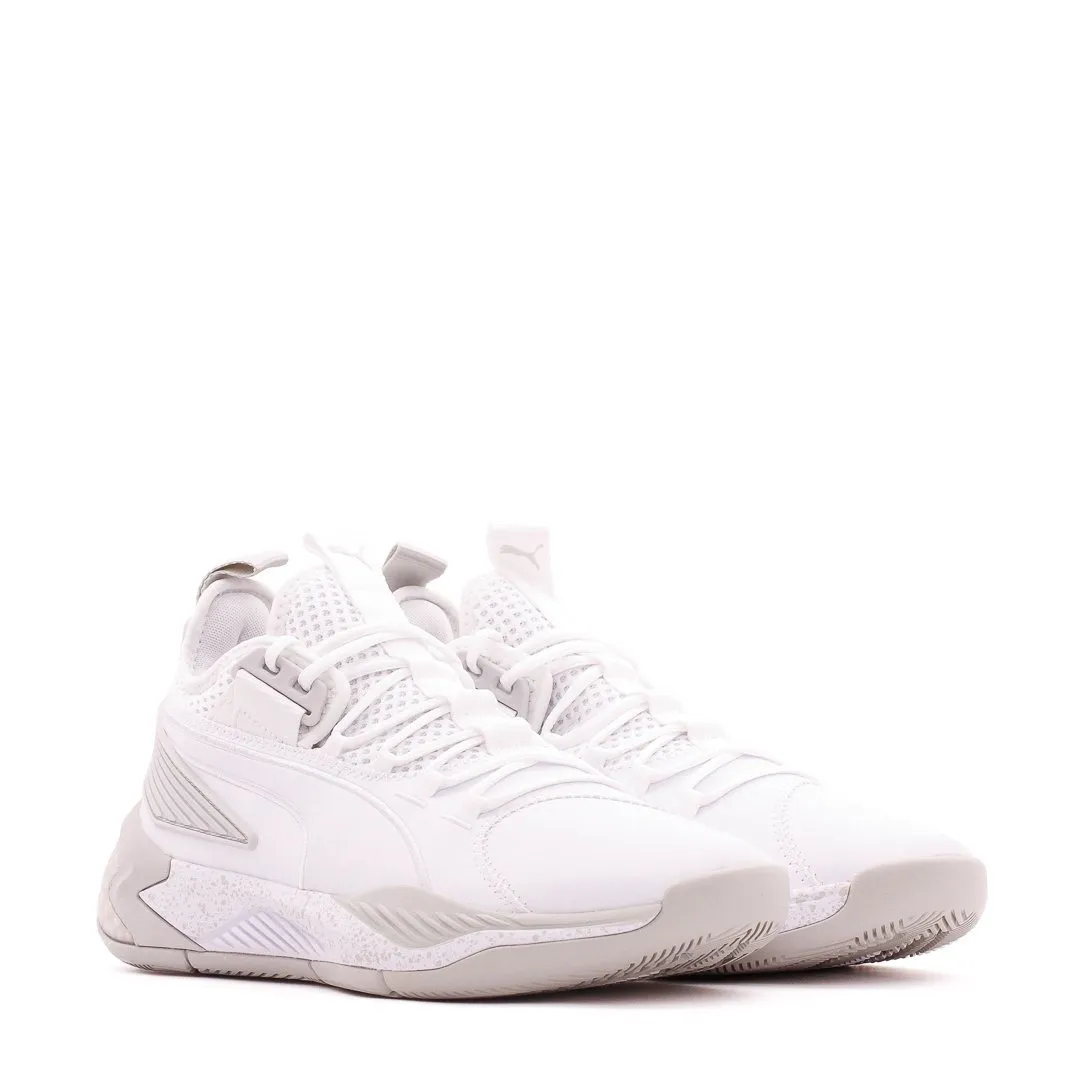Puma Basketball Uproar Hybrid Court White Men 192775-10 Sneakers Fashionable Strap closure