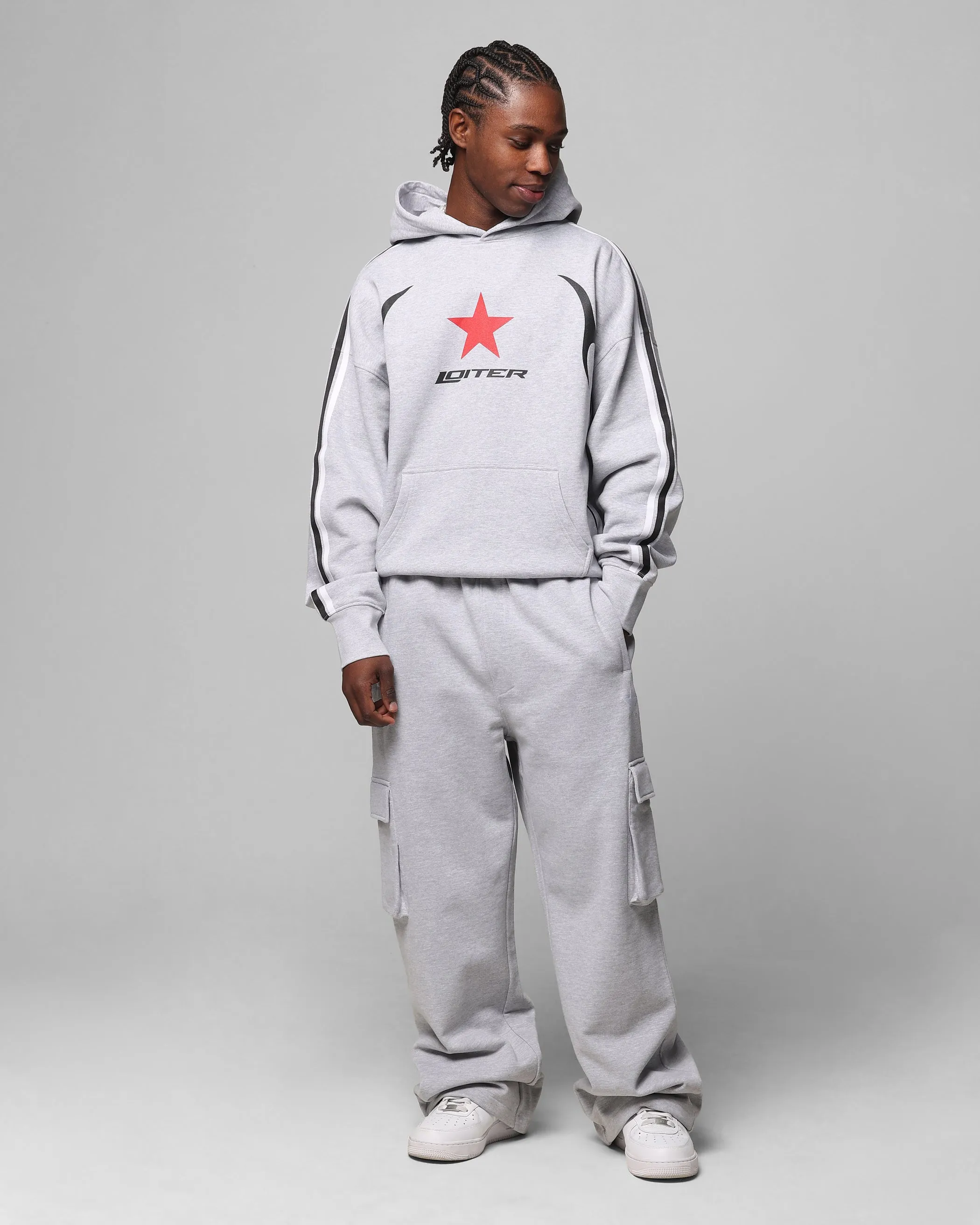 Active Utility Loiter Premium Essentials Sweatpants Grey Marle