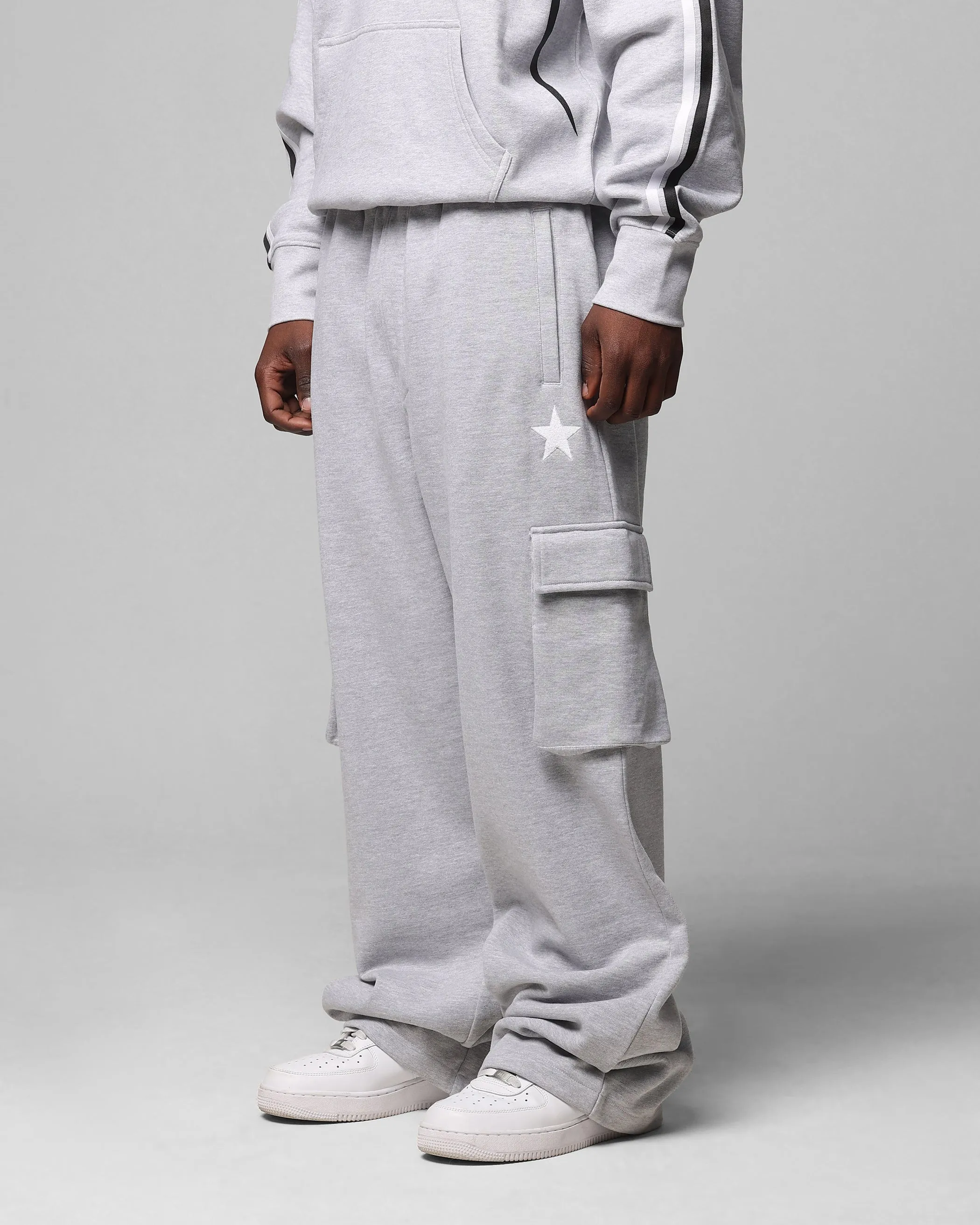 Loiter Premium Essentials Sweatpants Grey Marle Versatile Wear