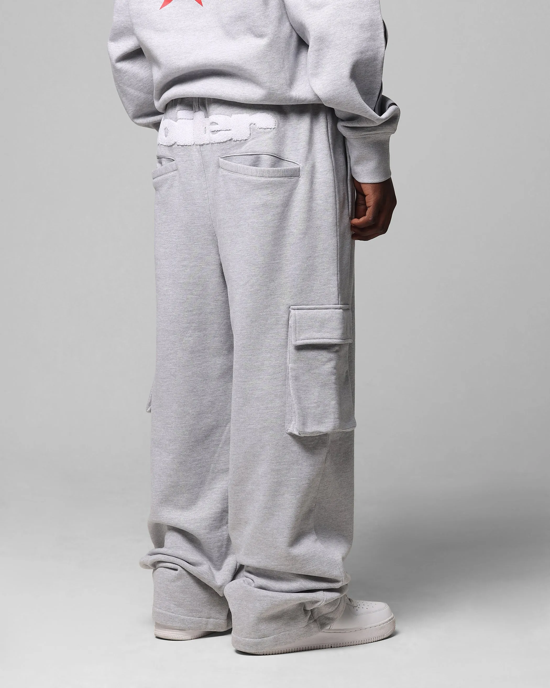 Lightweight Wear Loiter Premium Essentials Sweatpants Grey Marle