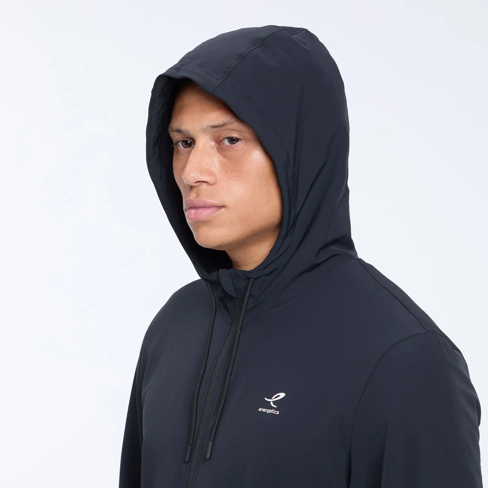 Energetics Murphy Mens Full-Zip Jacket Light Reflective Logos Bravery