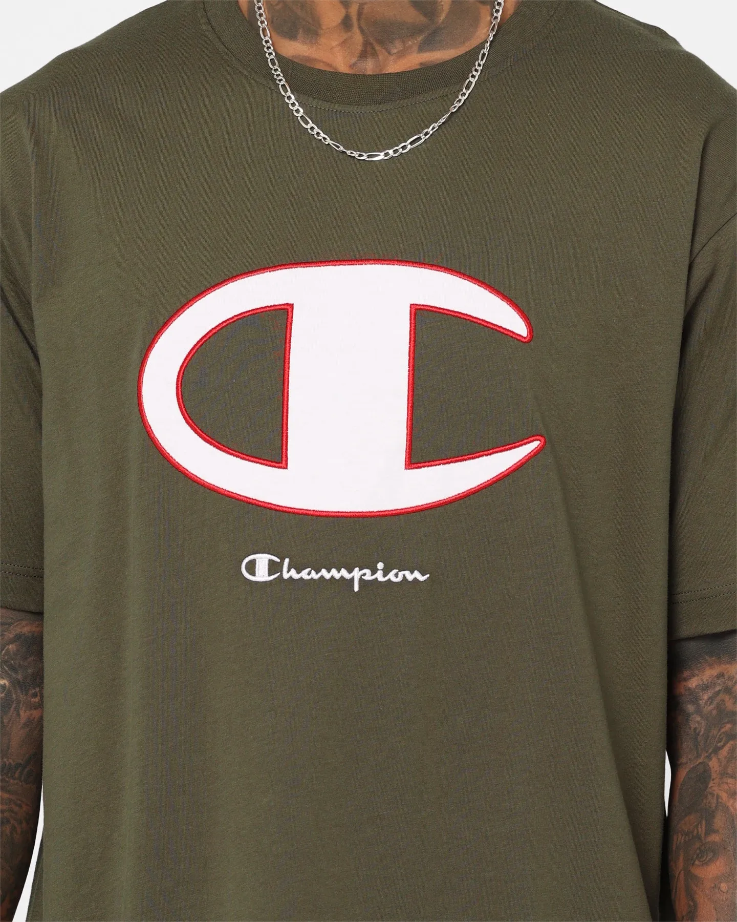 Casual Look Wear Champion Rochester Graphic T-Shirt Tourmaline Green