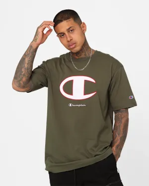 Champion Rochester Graphic T-Shirt Tourmaline Green AntiPillingTreatment