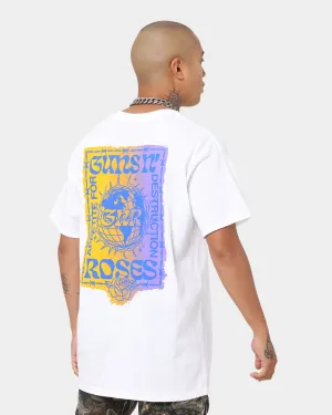Quick Fit Guns n Roses Appetite Ticket T-Shirt White
