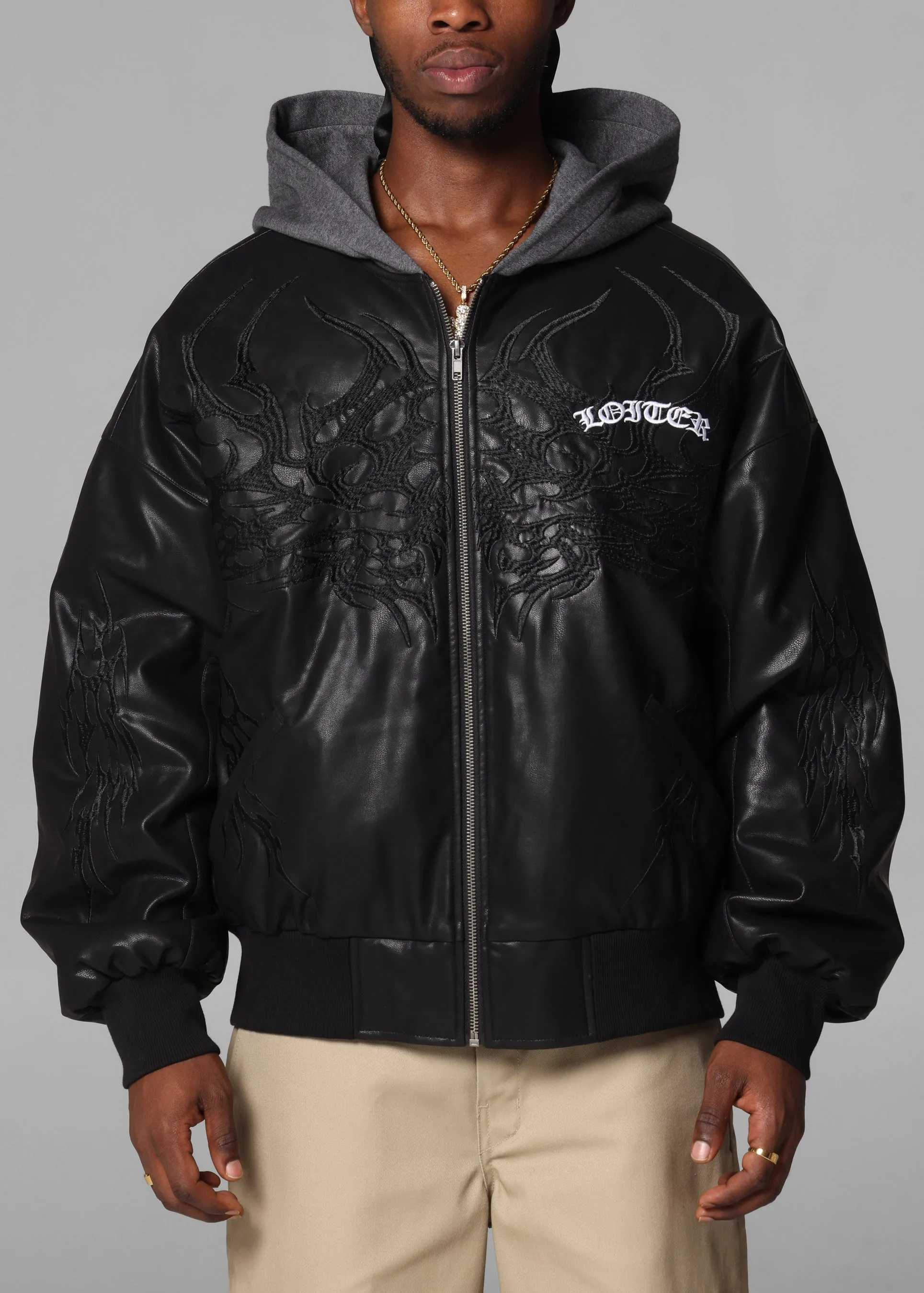 Music suitable for solo travel Loiter Star Wars Sith Bomber Jacket Washed Black