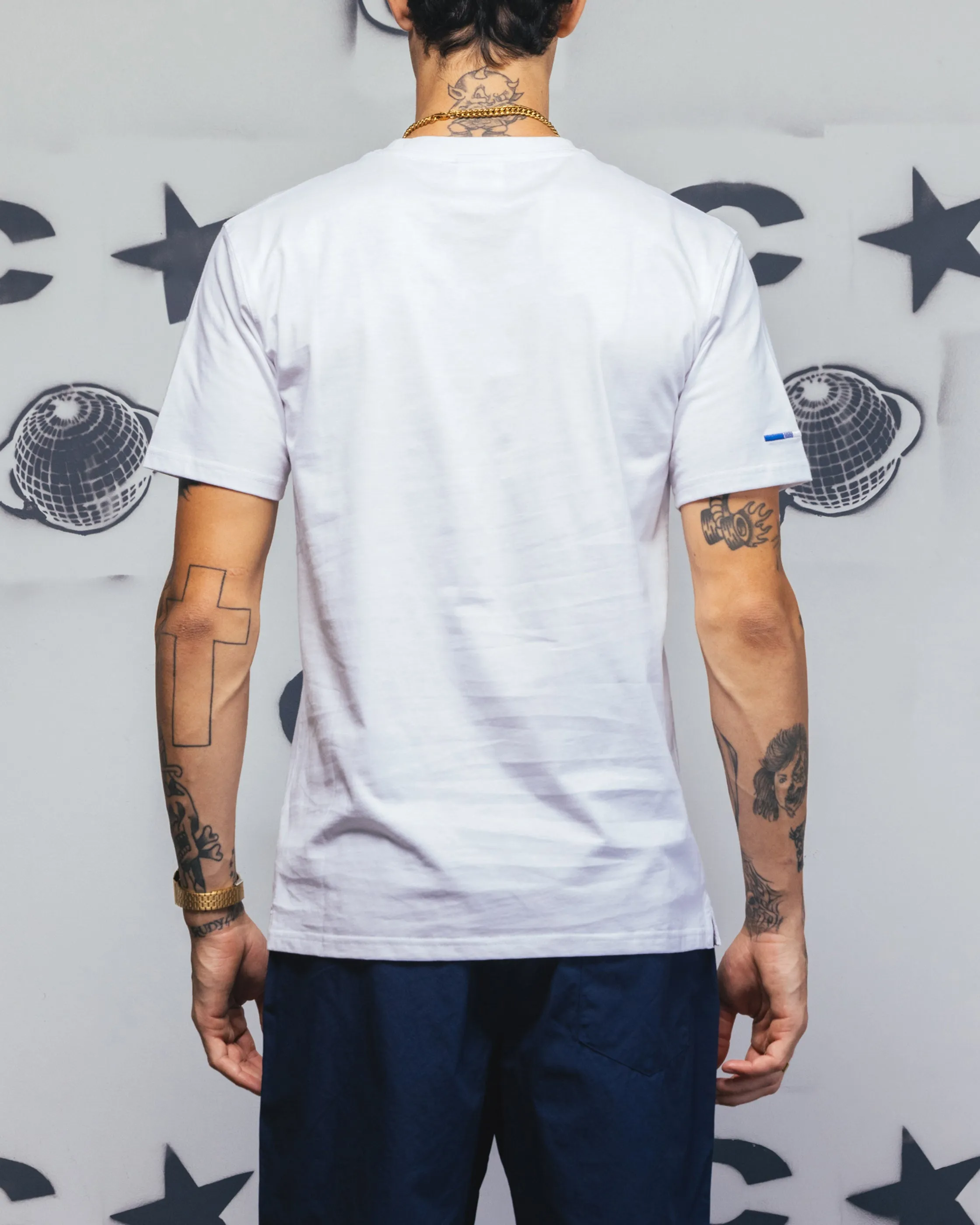 Fashionable Layer Fit for Any Season Carr?? Simplicit?? Classic Short Sleeve T-Shirt White