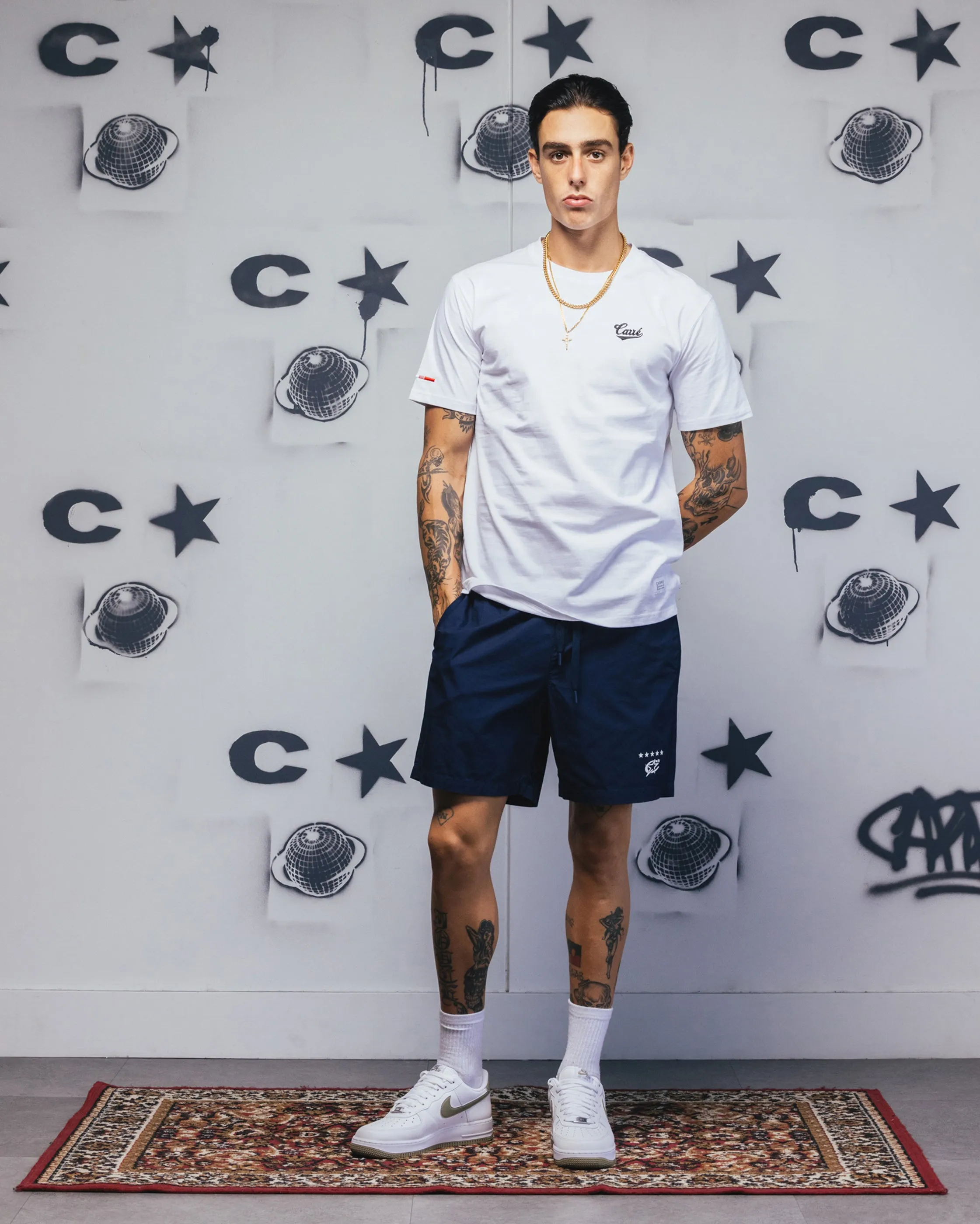 Airflow Ventilation Design Carr?? Simplicit?? Classic Short Sleeve T-Shirt White