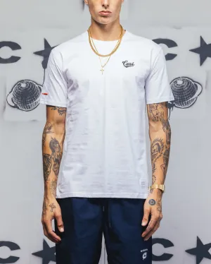 Carr?? Simplicit?? Classic Short Sleeve T-Shirt White Sporty Design Spring Freshness