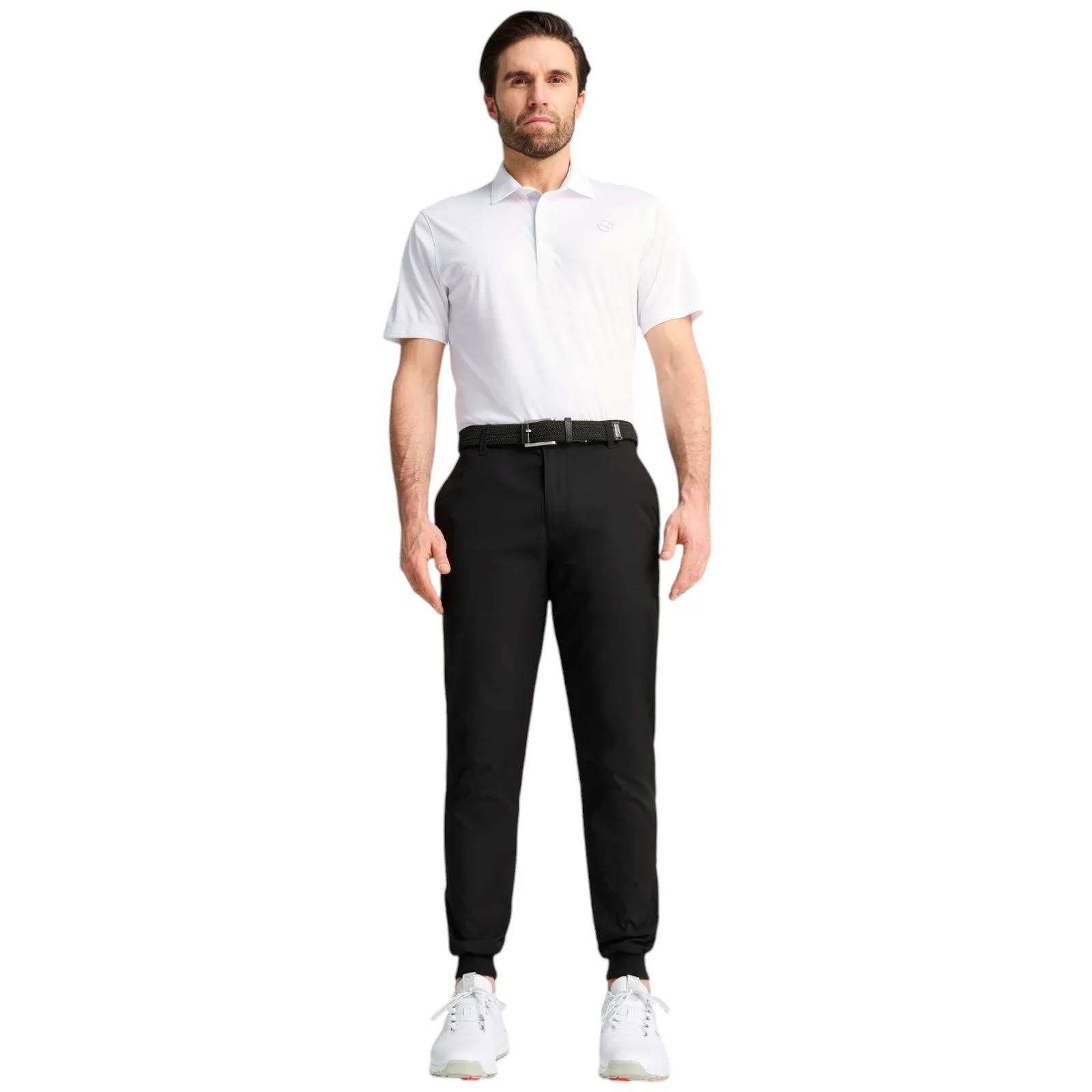 Puma Dealer Mens Medium-Rise Golf Jogger Pant Training Gear
