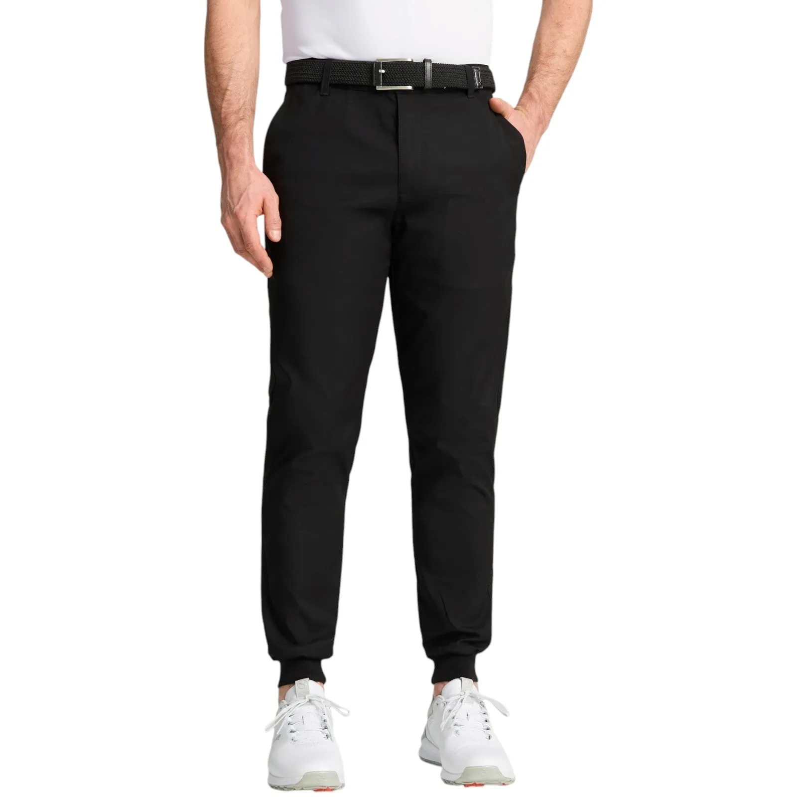 Puma Dealer Mens Medium-Rise Golf Jogger Pant ShrinkproofMaterial Compression Leggings