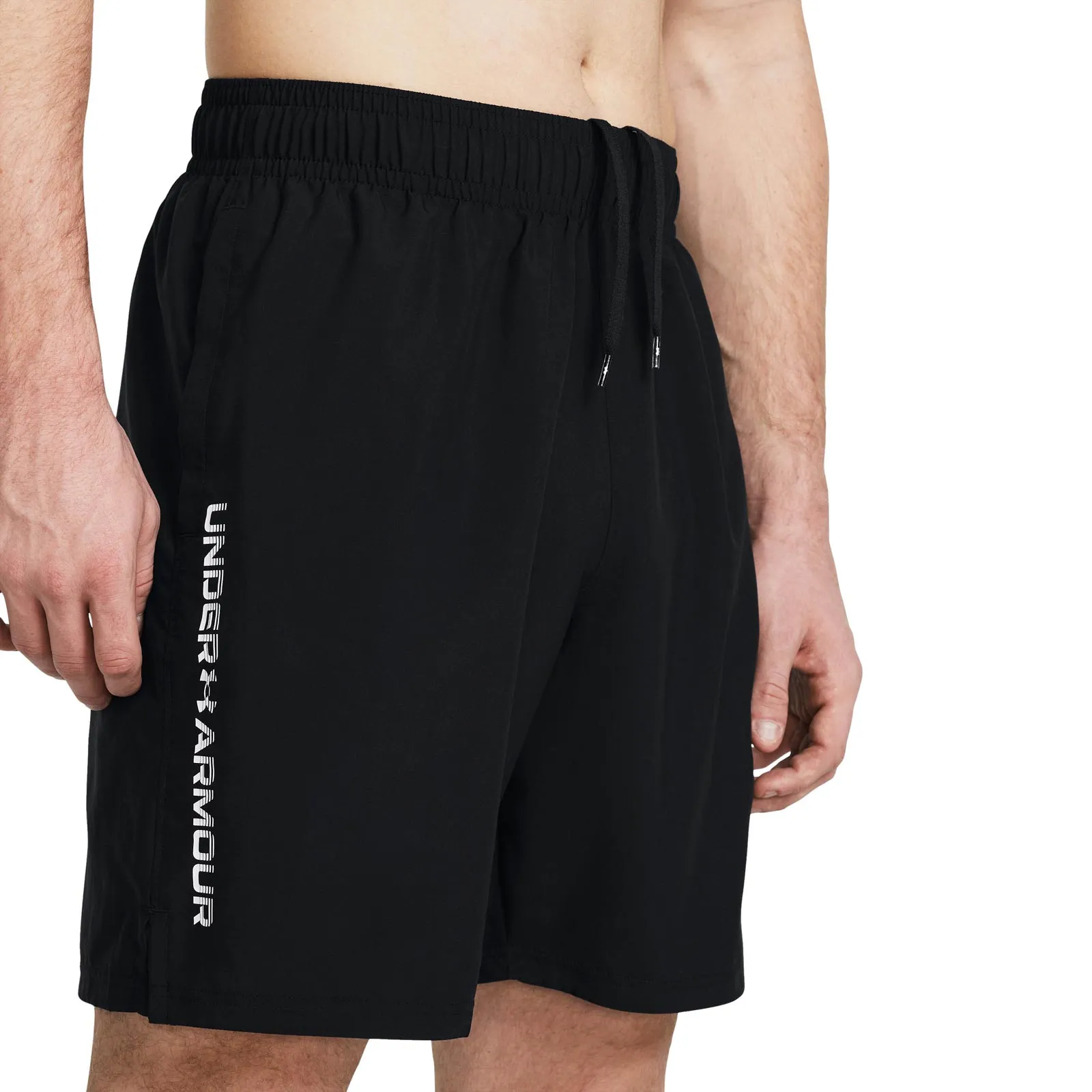 mid-rise Under Armour Woven Wordmark Mens Shorts