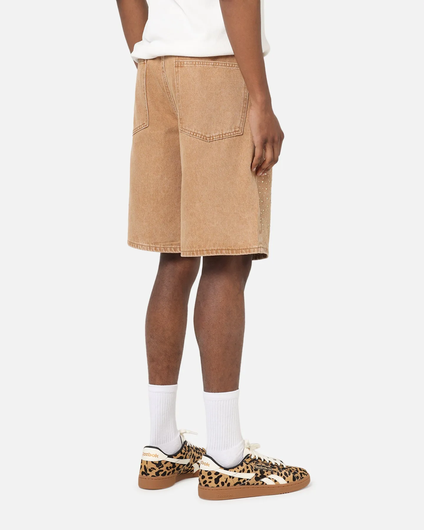 XXIII Diamond Buckle Back Jorts Vintage Sand Easy Motion