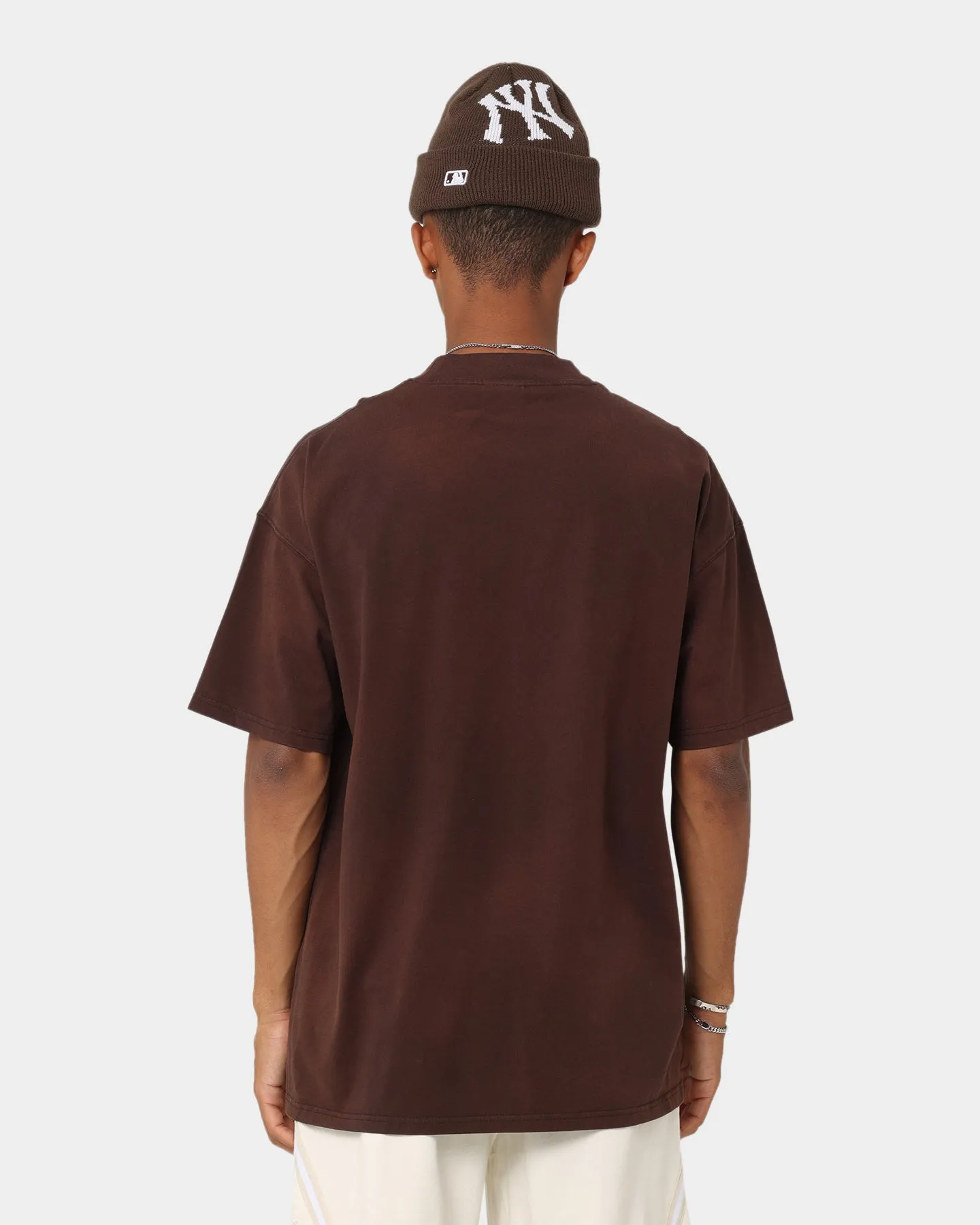 Sporty Fashion Carr?? Arch Oversized T-Shirt Washed Brown