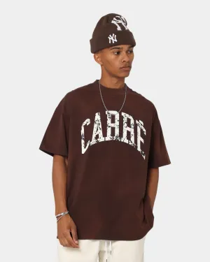 Daily Outfit Style Cool Design Carr?? Arch Oversized T-Shirt Washed Brown