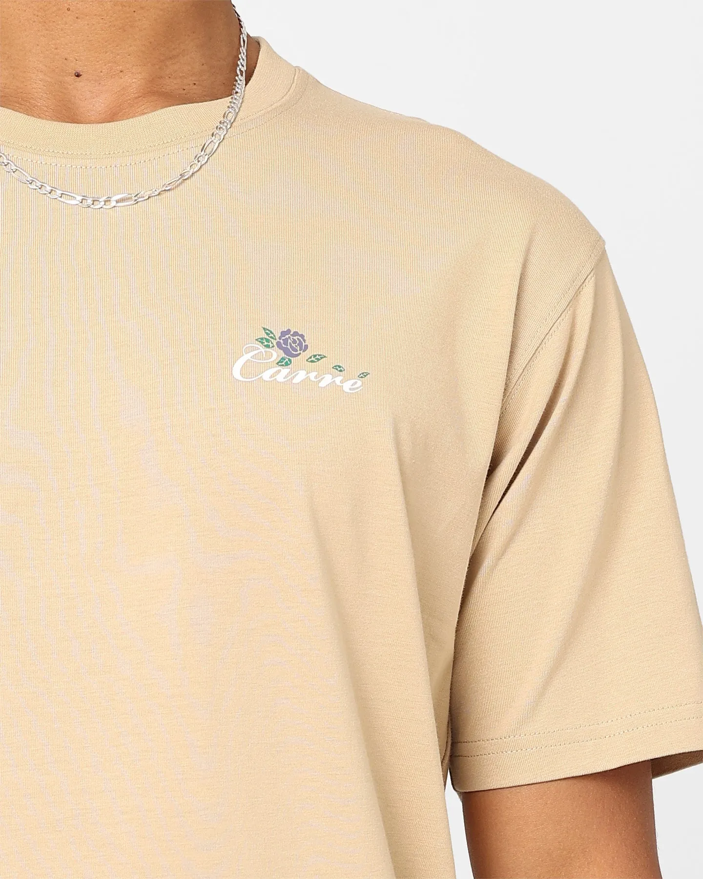 Carre Rosemark T-Shirt Stone Comfortable and Chic Multi Panel Design