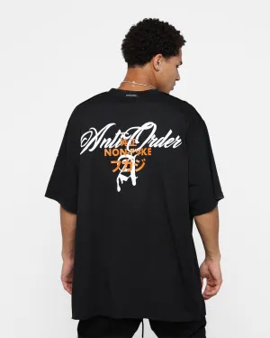 Non-toxic Timeless Appeal The Anti Order Non-Fake Baggy T-Shirt Vintage Black