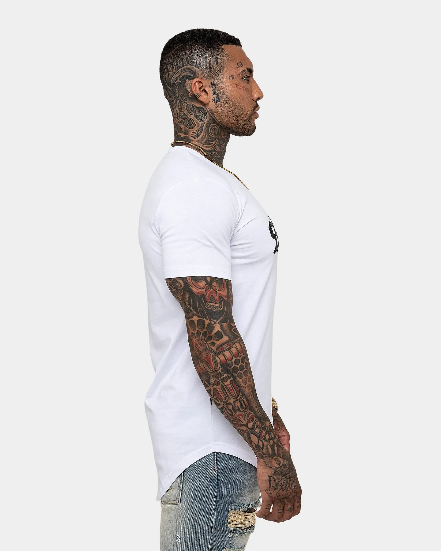quick-drying Saint Morta Cambronne Snake El Duplo T-Shirt White/Black