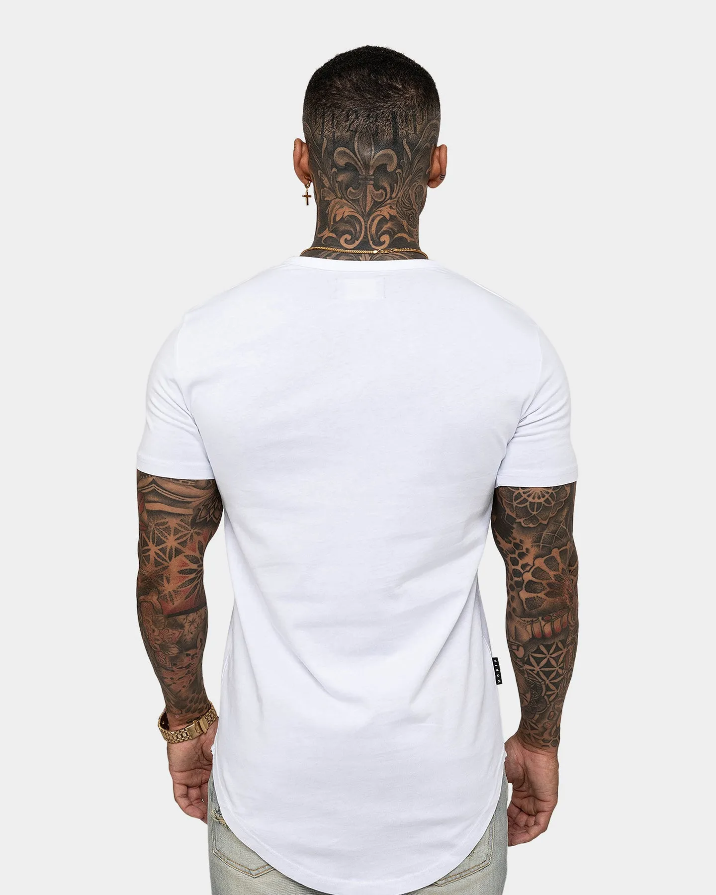 Non Irritating Seams Saint Morta Cambronne Snake El Duplo T-Shirt White/Black