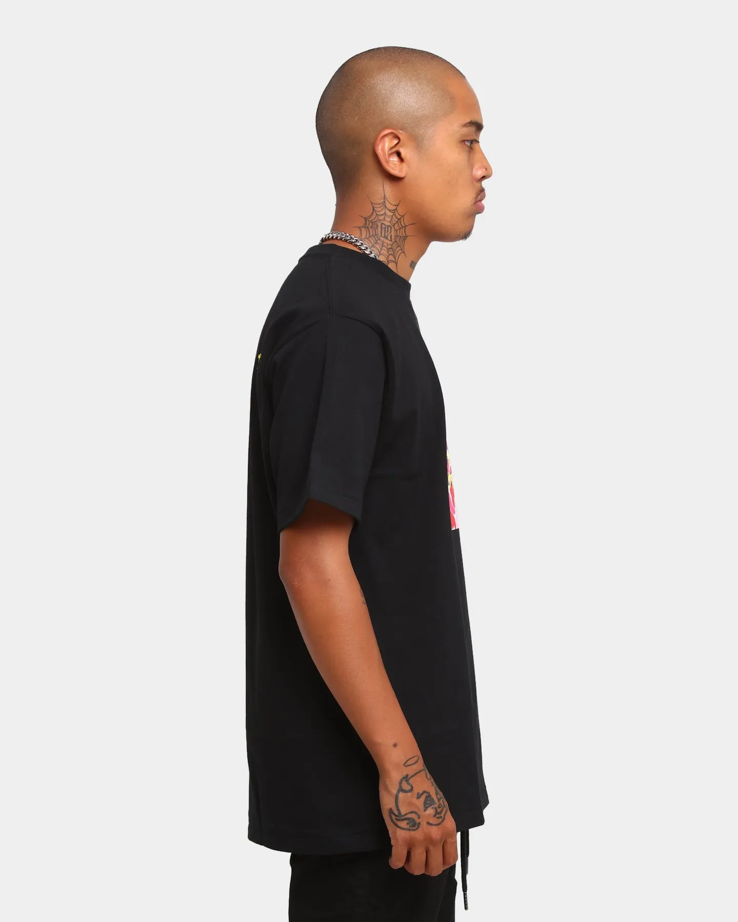 Fresh Outfit Water Based Ink Anti Social Social Club BAPE x ASSC Camo Box T-Shirt Black/Pink