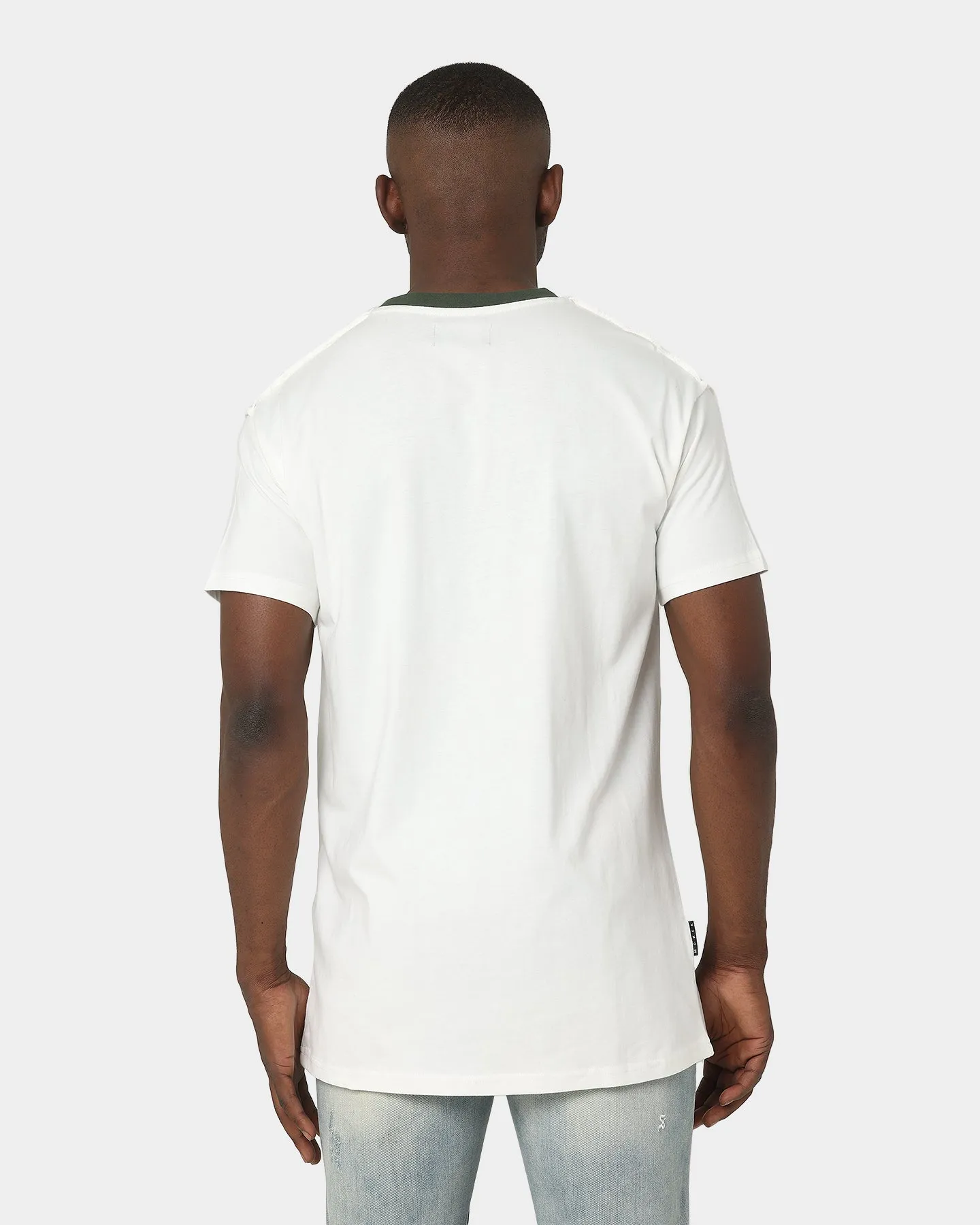 Saint Morta Kingdom Lafayette T-Shirt Off White/Green Street Fashion