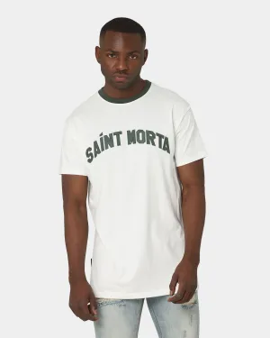 Chilly Day Style MultiPly Fabric Saint Morta Kingdom Lafayette T-Shirt Off White/Green