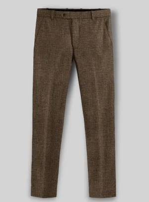 Flattering Business Wear Timeless business wear Vintage Glasgow Brown Tweed Pants