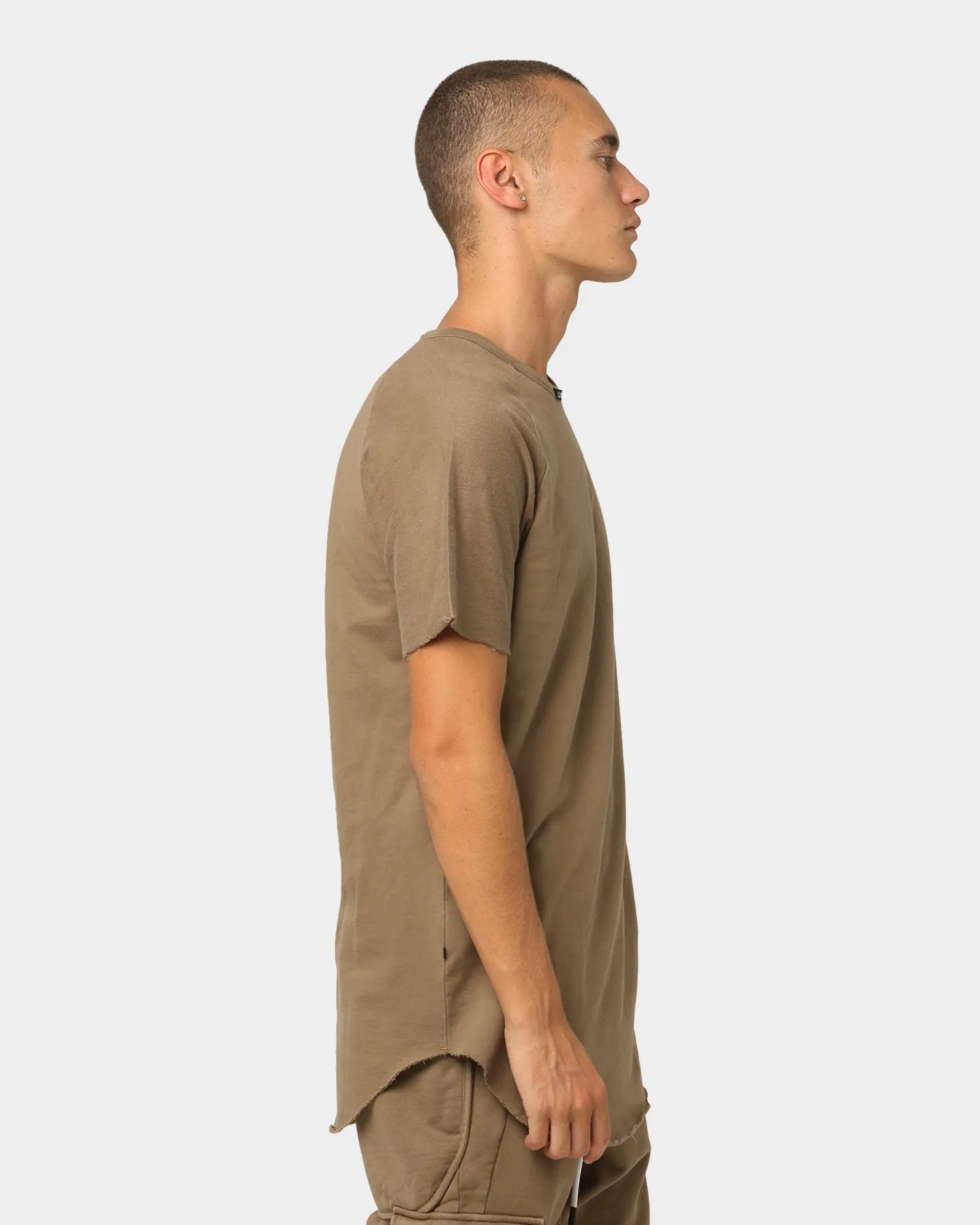 No Slip Shoulder Design The Anti Order Anti Essential Regulation T-Shirt Vintage Brown