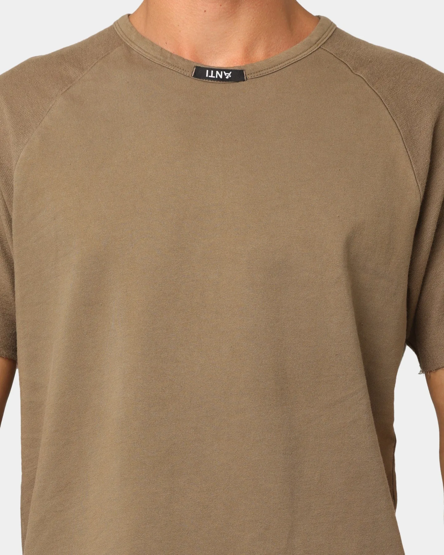 The Anti Order Anti Essential Regulation T-Shirt Vintage Brown Durable Colorfast Finish Chafe Free Armhole