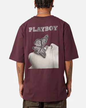 Playboy Diamant?? T-Shirt Plum Weekend Wear Outdoor Smart