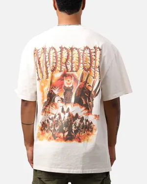 QuickDry American Thrift X Lord Of The Rings Mordor Heavyweight T-Shirt Off White