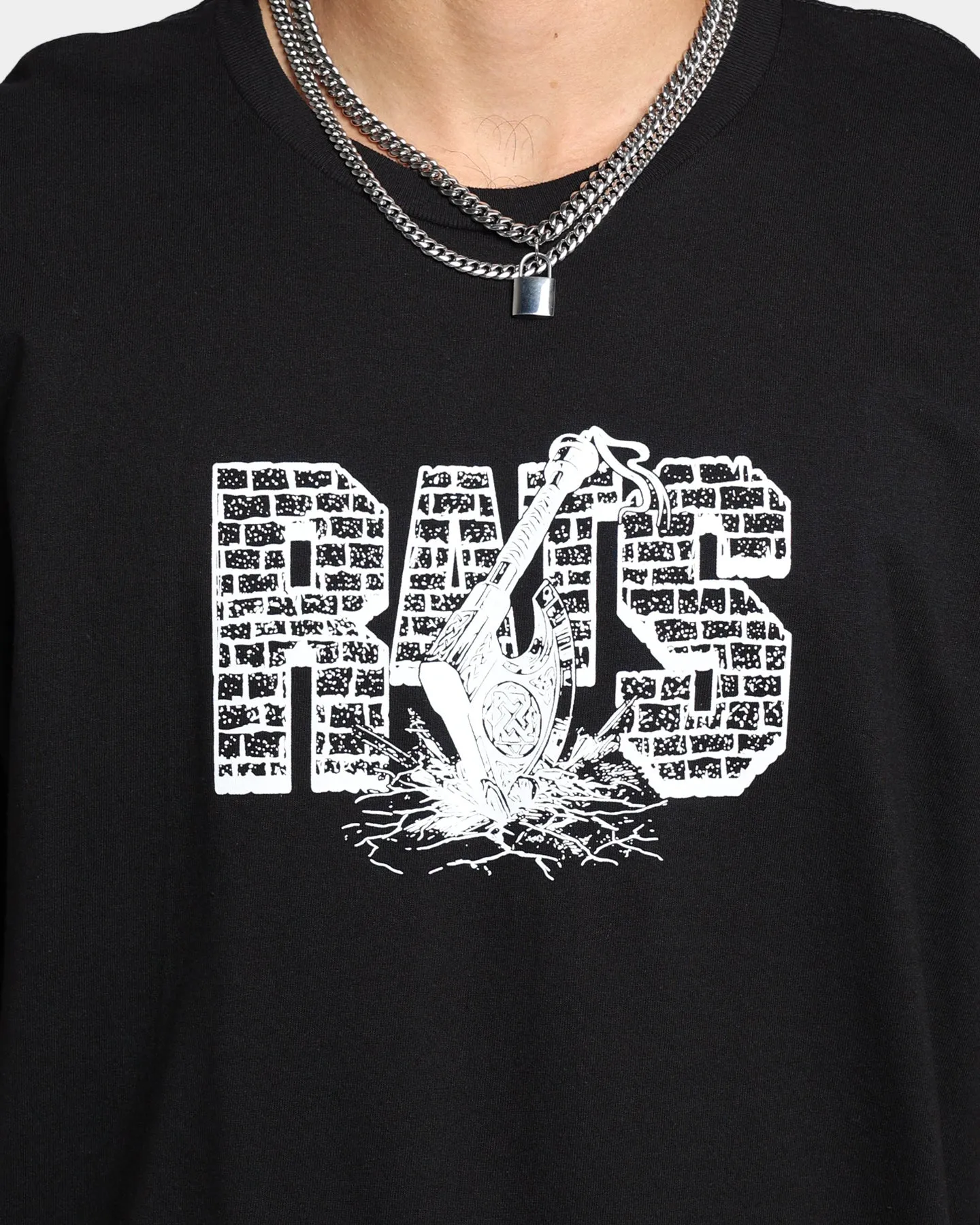 Rats Get Fat Rats Viking T-Shirt Black Comfortable Stretch Modern Style