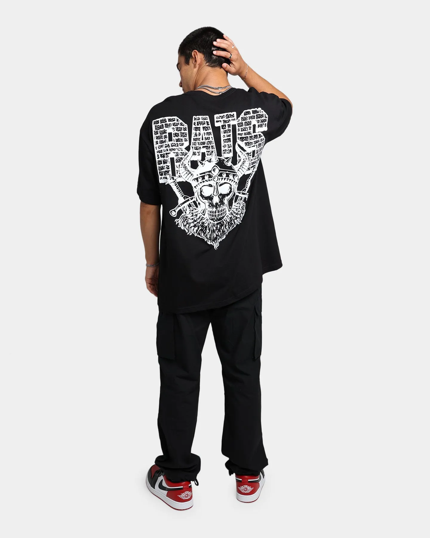 Rats Get Fat Rats Viking T-Shirt Black Modern innovation