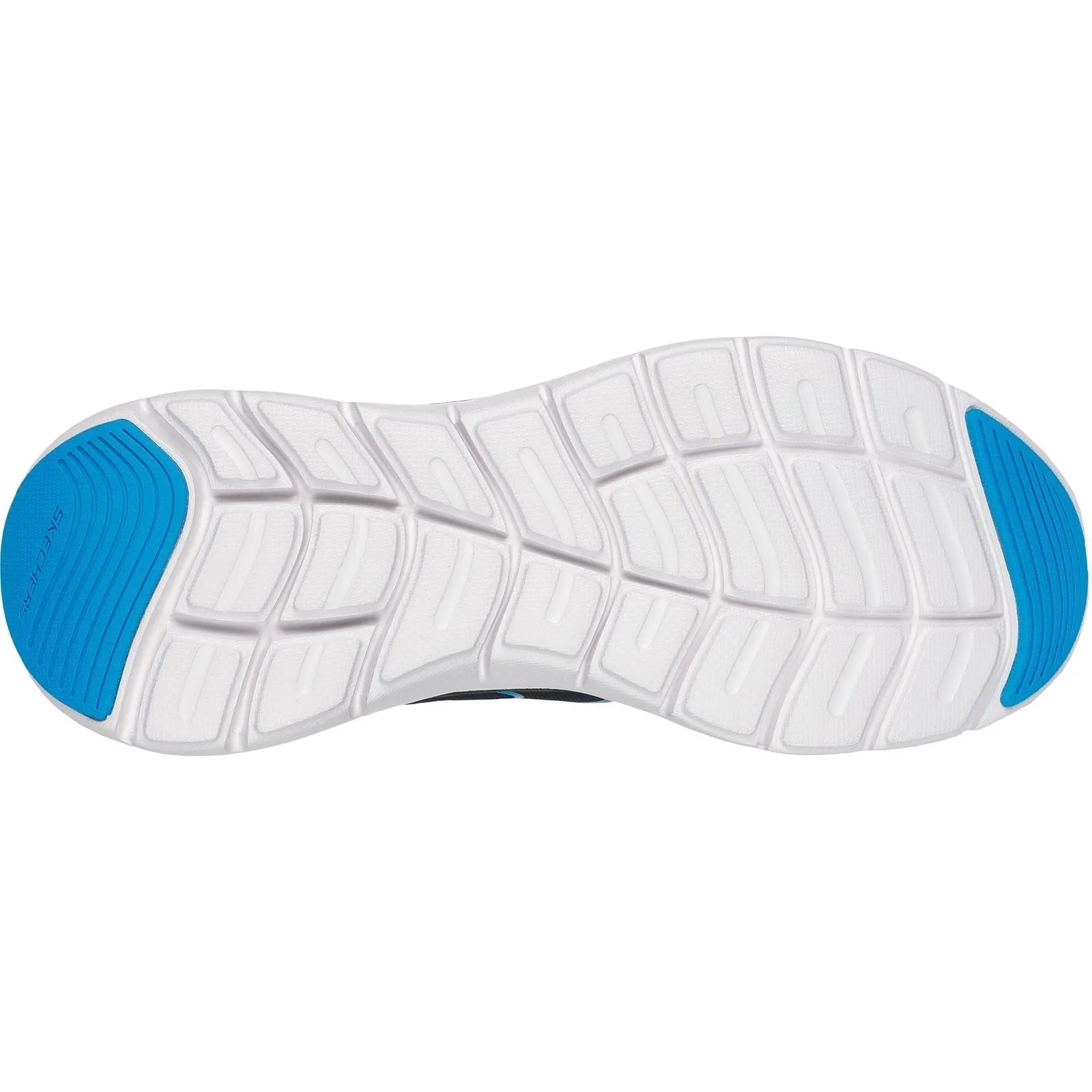 Skechers Mens Flex Advantage 5.0 Spreelo Trainer Navy/Blue Abrasion Resistant Toe