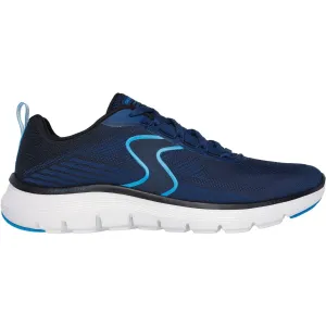 Skechers Mens Flex Advantage 5.0 Spreelo Trainer Navy/Blue Kick Power Greek Ease