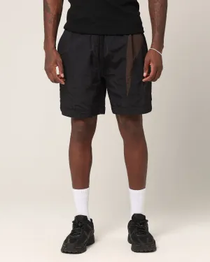 Saint Morta Rage Nylon Shorts Black/Brown overalls
