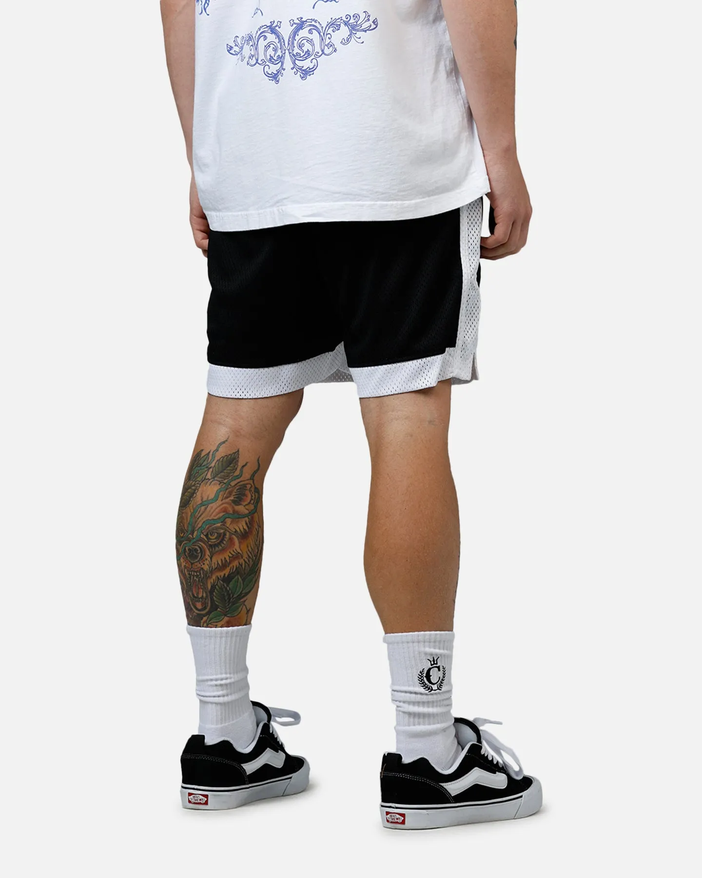 New Era Dallas Cowboys Sport Class Shorts Black/White Silk Touch Warm Weather Style