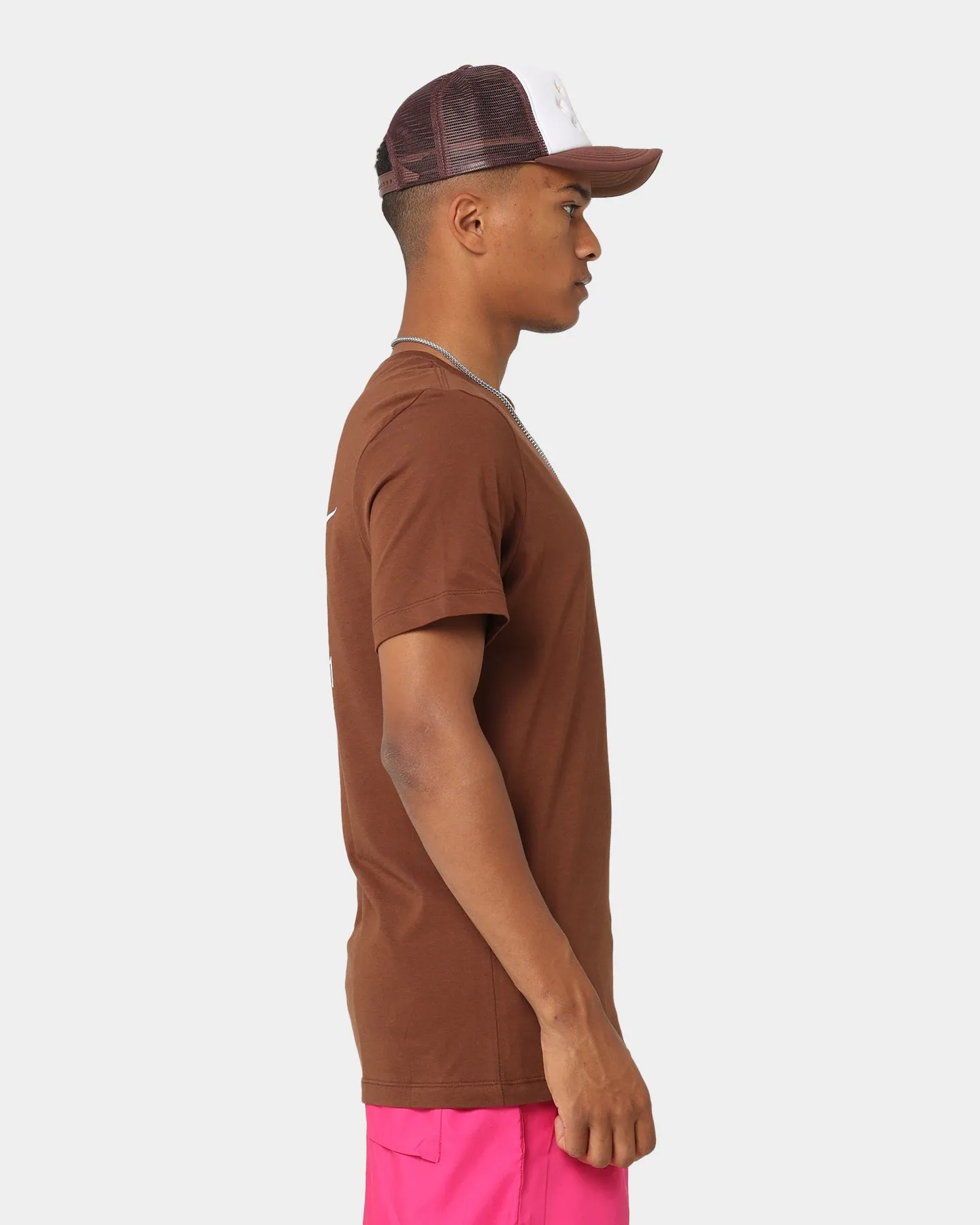 Anti Pilling Treatment Nike Nike Sportswear AF1 LBR T-Shirt Cacao Wow