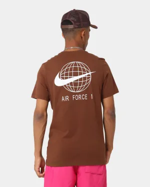 sale season Easy Wear Look Nike Nike Sportswear AF1 LBR T-Shirt Cacao Wow