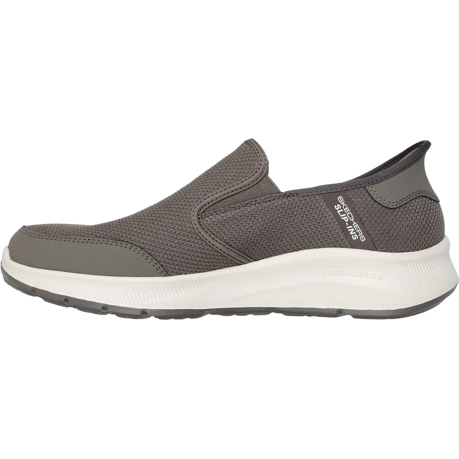 Skechers Mens Equalizer 5.0 Drayze Shoes Taupe Stylish